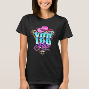 Yee Haw Howdy Rodeo Country Leopard Yeehaw Souther T-Shirt