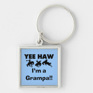 Yee Haw I'm a Grampa T-shirts and Gifts Key Ring