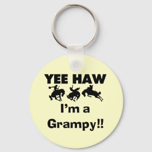 Yee Haw I'm a Grampy T-shirts and Gifts Key Ring