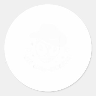 Yee Haw-nukkah Hanukkah Chanukah Dreidel Festival  Classic Round Sticker