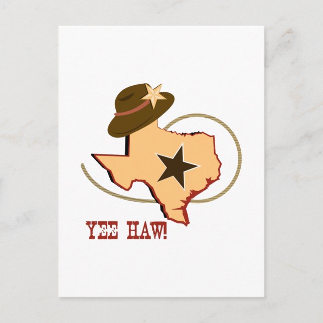 Yee Haw! Postcard (Front)
