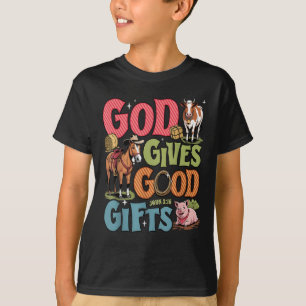 Yee Haw Vbs 2025 Animal Farm Vacation Bible School T-Shirt