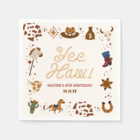 Yee Haw! Western Cowboy Rodeo Birthday Party