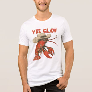 Yeeclaw Western Cowboy Crawfish Boil Summer Tri-Blend Shirt