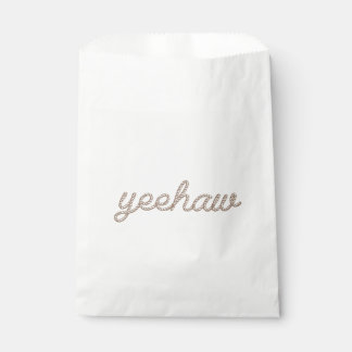 Yeehaw My First Rodeo Birthday Favour Bag