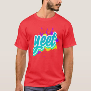 Yeet Funny Dank Memeeenrendy Gamer Gaming Joke ret T-Shirt