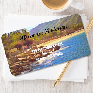 Yelapa Beach 761 Address Label