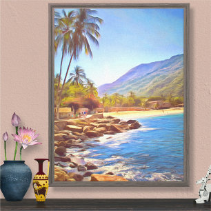 Yelapa Beach 761 Art Canvas Print