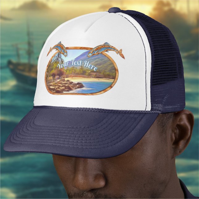 Yelapa Beach Fishing 761 Trucker Hat (Creator Uploaded)