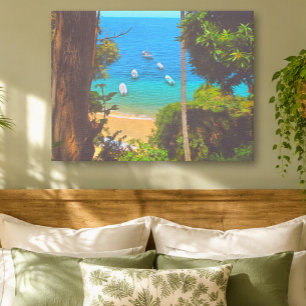Yelapa Mexico Coastal Beach 1017 Art Canvas Print