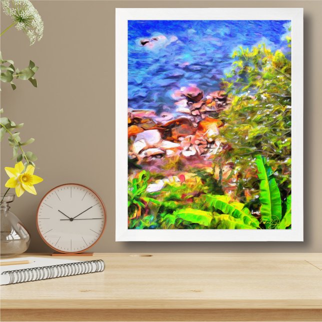 Yelapa Scenic Path View 0819 Art Print (Creator Uploaded)