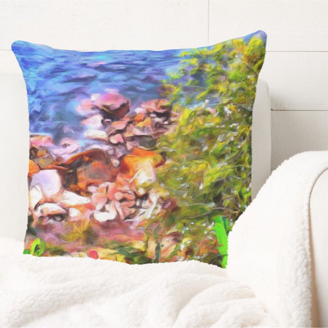Yelapa Scenic Path View 0819 Cushion (Creator Uploaded)