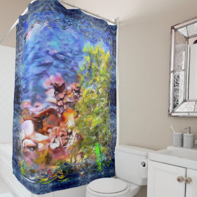 Yelapa Scenic Path View 0819 Shower Curtain (Creator Uploaded)
