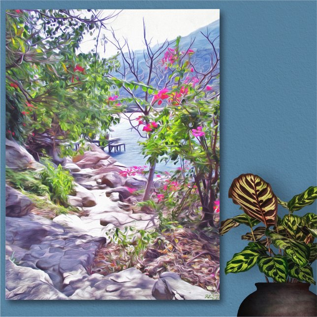 Yelapa Trail 821 Art Canvas Print (Creator Uploaded)