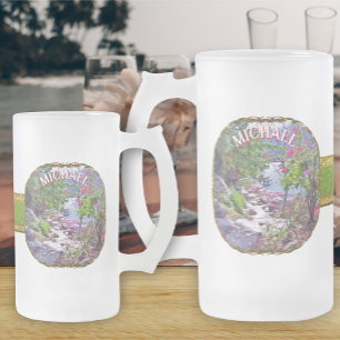 Yelapa Trail 821 Frosted Glass Beer Mug
