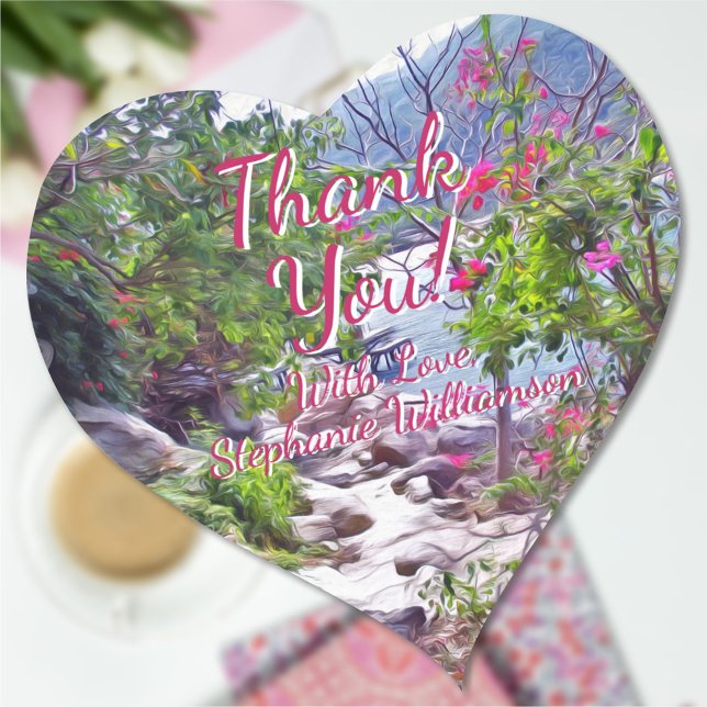 Yelapa Trail 821 Thank You Heart Sticker (Creator Uploaded)
