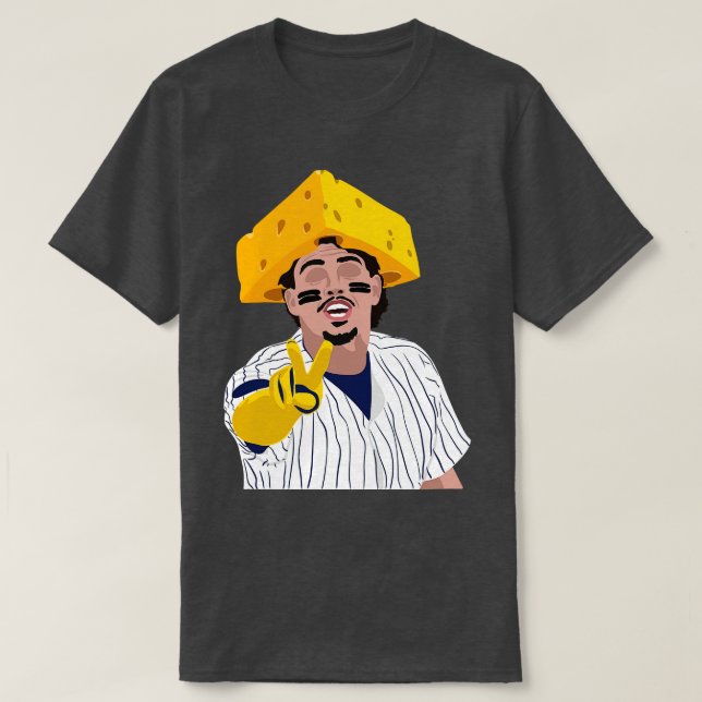Yelich and the cheesehead T-Shirt (Design Front)