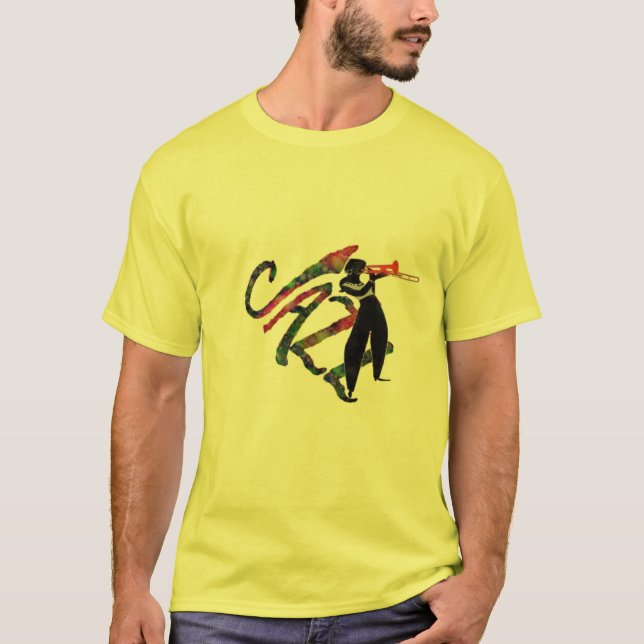 yell jazz horn T-Shirt (Front)