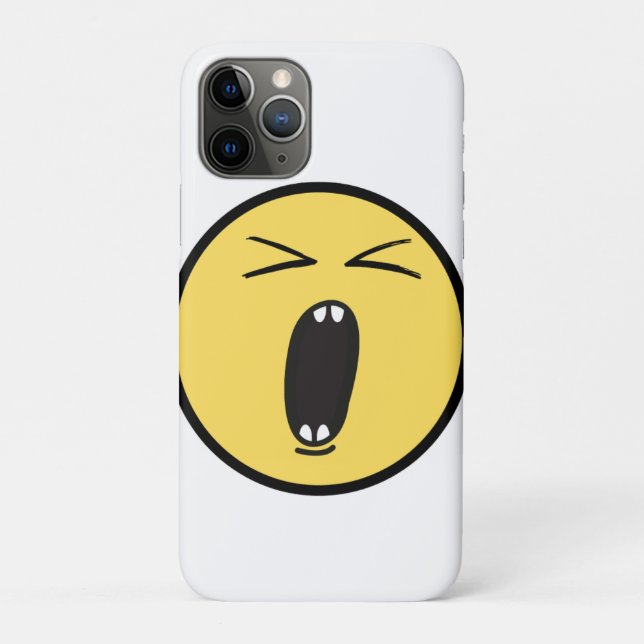 Yelling Face on the speaker. Case-Mate iPhone Case (Back)