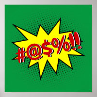 Yelling Speech Bubble Your Message Template