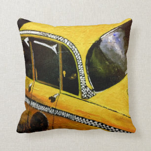 Yello Taxi Pillow