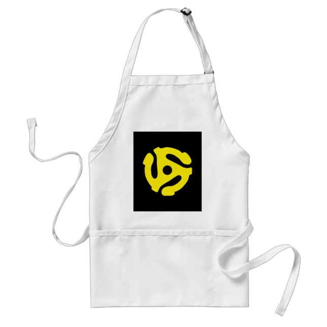 Yellow 45 spacer graphic standard apron (Front)