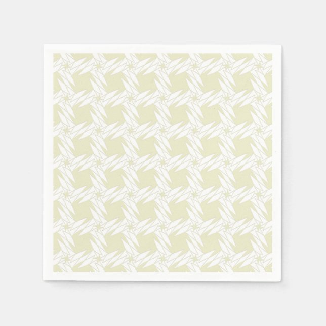 Yellow abstract napkin (Front)