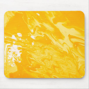 Yellow Abstract Painting Abstract Art Abstract Bac Mouse Mat