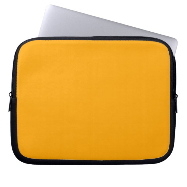 Yellow Accent You Can Customise Laptop Sleeve (Front)