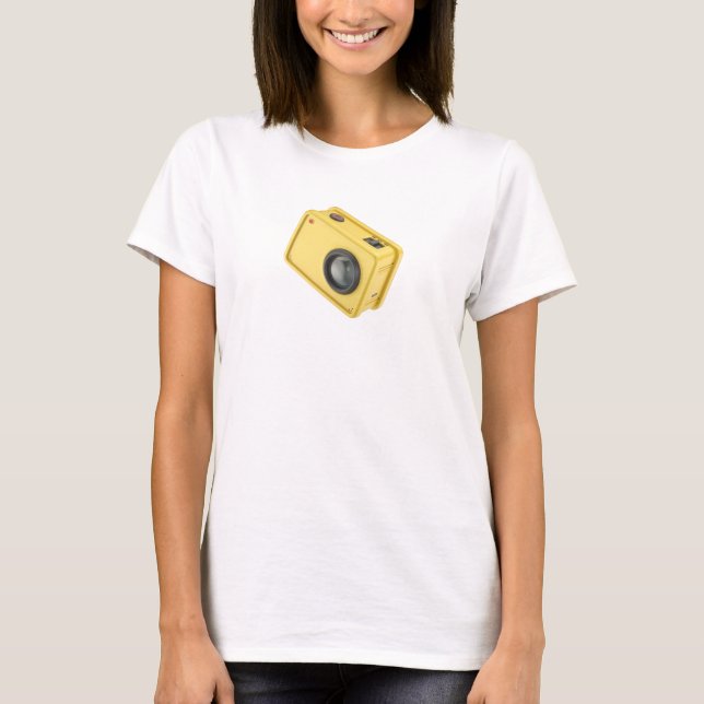 Yellow action camera T-Shirt (Front)