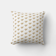 Yellow Aeroplanes Pillow