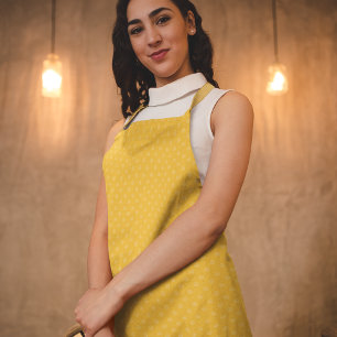 Yellow Anchors Apron