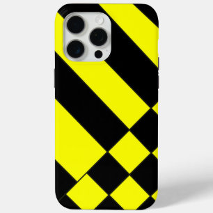 Yellow And Black iPhone 15 Pro Max Case