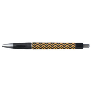 Yellow and black diamond pattern