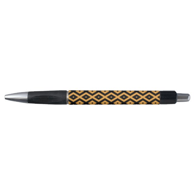 Yellow and black diamond pattern (Front)