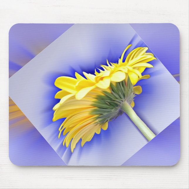 Yellow and blue mouse mat (Front)