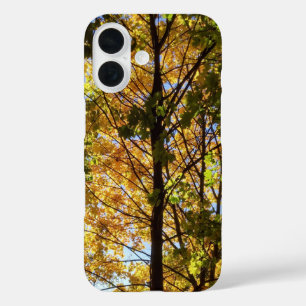 Yellow and Green Fall Foliage iPhone 16 Case