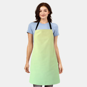 Yellow and Green Gradient Apron