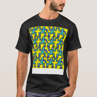 yellow and green graffiti tattoo 1 T-Shirt