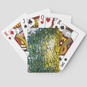 Yellow and Green Nature Classic Playing Cards