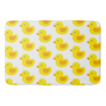 Yellow and Orange Baby Rubber Ducky for Kids