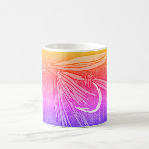"Yellow and Orange" Classic Trout Fly Mug