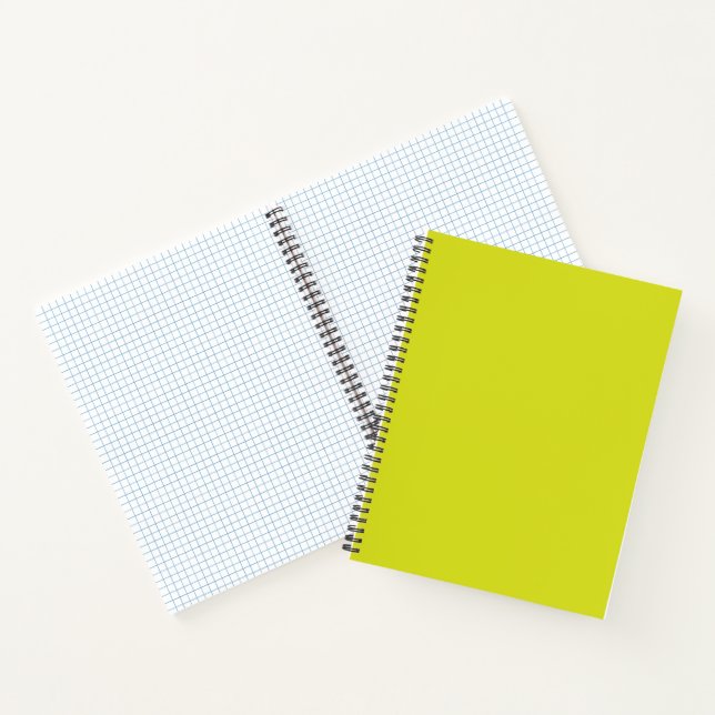 Yellow and orange geometric shapes are arranged ag notebook (Inside)