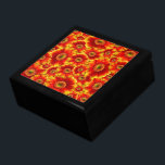 Yellow and Orange Gerbera Daisies Gift Box<br><div class="desc">Bright and bold springtime floral design featuring yellow and orange gerbera daisies. This vibrant colourful image contains bright mango yellows,  intense orange colours and vivid fiery reds that seem to glow with life.</div>
