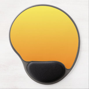 “Yellow And Orange Ombre” Gel Mouse Mat