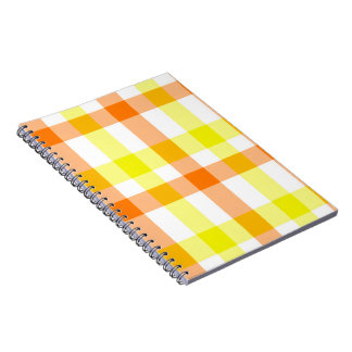 Yellow and Orange Stripes Notebook