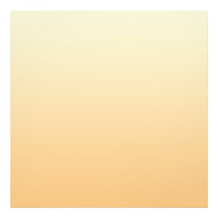 Yellow and Peach Color Gradient Photo Print