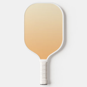 Yellow and Peach Colour Gradient Pickleball Paddle