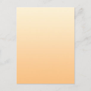 Yellow and Peach Colour Gradient Postcard