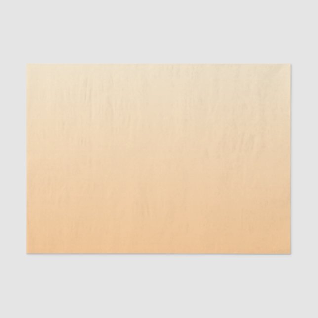 Yellow and Peach Colour Gradient Tissue Paper (Front)
